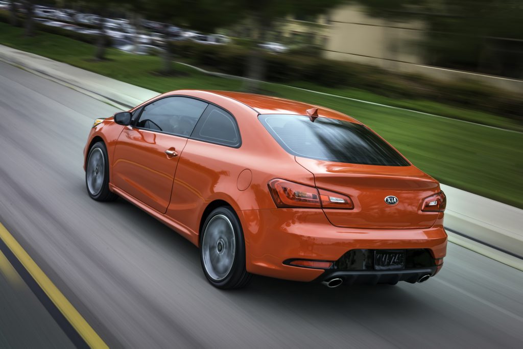 Unveiled in New York, the new Kia Cerato Koup. Unveiled in New York, the new Kia Cerato Koup.